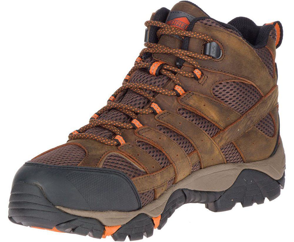 Merrell Støvler Herre - Moab Vertex Mid Waterproof Sr - Brune - NXF390426